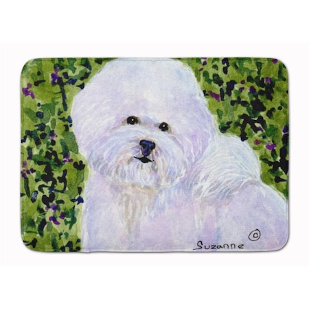 Carolines Treasures Bichon Frise Machine Washable Memory Foam Mat SS8817RUG